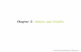 Chapter 2: Debits and Credits (PDF) - KnowledgeVisionstatic.knowledgevision.com/account/ebb/assets/attachment/Chapter_2... · Debits and Credits Every transaction (sentence in the