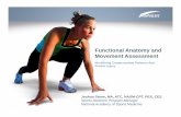 Functional Anatomy and Movement Assessment - Train …traindynamic.com/pdf/functionalanatomy.pdf · Functional Anatomy and Movement Assessment ... Predict Injury Joshua Stone, MA,