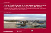 From Post-Tsunami Emergency Assistance to Livelihood ... · PDF fileNote de l’éditeur From Post-Tsunami Emergency Assistance to Livelihood Recovery in South India : Exploring the