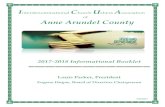 Anne Arundel County - icuaofmd.comicuaofmd.com/images/aaco_2017_2018_February_8_2017.pdf · Anne Arundel County 2017-2018 Informational Booklet Louis Parker, ... Adams U.M.C., Lothian