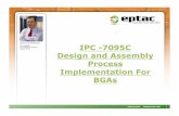 IPC -7095C Design and Assembly Process Implementation For · PDF fileOverview With the introduction of BGA components, things had to change: • New design • New assembly process