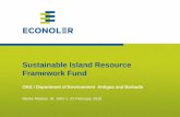 Sustainable Island Resource Framework Fund - OAS feasibility.pdf · Sustainable Island Resource Framework Fund ... SIMPLE PAYBACK PERIOD ... SOONER RATHER THAN LATER