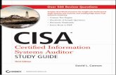 CISA - download.e-bookshelf.dedownload.e-bookshelf.de/download/0000/5887/98/L-G-0000588798... · He regularly teaches CISA, BSC, PMP, ... Chapter 8 Business Continuity and Disaster