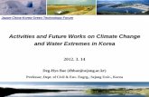 Activities and Future Works on Climate Change and Water ... · PDF fileActivities and Future Works on Climate Change ... AWS MAP 0 4 8 12 R A IN F A L L (m m) ... B24 B23 C24 C23 C21