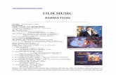 FILM MUSIC -  · PDF fileFilm Music – Children’s ... based on tale from "Arabian Nights") A ... Oscar for Best Original Score. Ref: Anon. 2017, Aladdin (1992 Disney