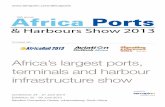 Africa’s largest ports, terminals and harbour ... Ports Harboursl... · Africa’s largest ports, terminals and harbour infrastructure show ... How Ghana Ports and Harbours Authority
