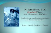 Alpine/Woodland Rate Presentation - Ni ... - Ni America, · PDF fileNi America, LLC Regulated Water and Wastewater Utilities Emphasizing regulatory compliance and customer service