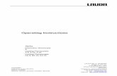 Operating Instructions - Lauda-Brinkmannlauda- + RA.pdfYACE0084 LAUDA DR. R. WOBSER GMBH CO. KG Post office box 1251 97912 Lauda-Knigshofen Germany Valid from series 08-0201 release