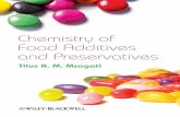 Chemistry of Food Additives and Preservatives …download.e-bookshelf.de/download/0000/6660/90/L-G-0000666090... · Chemistry of Food Additives and Preservatives Titus A. M. Msagati,
