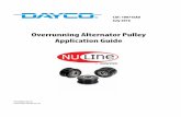 Overrunning Alternator Pulley Application Guide - Daycom.dayco.com.au/databank/documents/OAP-Applications-Guide-Austral… · Overrunning Alternator Pulley Application Guide ... customers