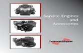 Service Engines and Accessories - Tecumseh Power by · PDF fileService Engines and Accessories TecumsehPower. ... areas supplied with oil for longer engine life. ... 4-5/16 (109.54)