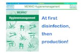 Atfirst disinfection, ,, , then production!!!! - · PDF fileDisinfection of hard surfaces matting systems, tables, standing ... Benzoic acid was at first for floriculture registered