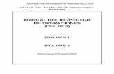 MANUAL DEL INSPECTOR - inac.gob.ni · PDF fileinstituto nicaragÜense de aeronÁutica civil manual del inspector de operaciones mio ops parte 1 generalidades enero / 2015 p1- 1 mio