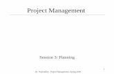 Software Project Management -  · PDF filePERT, CPM, Scheduling & Estimation. ... – Software Project Management Plan ... – Last set of steps are waterfall-like