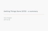 Getting Things Done (GTD) – a fangohr/training/Getting-Things-Done...Theseslidesarebasedon • DavidAllen:GettingThingsDone–theArtofStressfree productivity(2001) Getting-Things-Done-Stress-Free