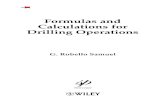 Formulas and Calculations for Drilling Operations · PDF fileFormulas and Calculations for Drilling Operations ... Thispageintentionallyleftblank. Formulas and Calculations for Drilling