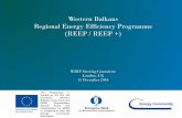 Western Balkans Regional Energy Efficiency Programme · PDF fileWBIF Steering Committee. London, UK. 15 December 2016. Western Balkans Regional Energy Efficiency Programme (REEP