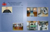 The Clinic of Radiotherapy and Oncology disposes of the ... UCRO... · The PHI University Clinic of Radiotherapy and Oncology – Skopje, has its beginnings in 1957; primarily as