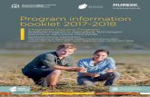 Program information booklet 2017-2018 - dtwd.wa.gov.au attachments/IDP... · Courses and competencies within units of ... of the science of plant and animal production, ... Diploma