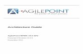 Architecture Guide - AgilePointsupport.agilepoint.com/.../maps/AgilePoint_Architecture.pdf · AgilePoint documentation ... the AgilePoint Support Portal. ... The AgilePoint BPMS 3-tier