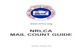 NRLCA MAIL COUNT GUIDE -   · PDF fileNRLCA MAIL COUNT GUIDE 2 JANUARY 2018 Table of Contents National Mail Count 2018