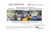 Baseline Survey Water, Sanitation and Hygienepdf.usaid.gov/pdf_docs/PNADR869.pdf · Baseline Survey . Water, Sanitation and Hygiene . ... As there is a lack of awareness ... survey