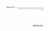 CA-7 3.3 Database Maintenance Guide -  · PDF file6.7.4 Field Descriptions - Type Specific Tests for EC, EE, IS, LB, LE and LS Conditions