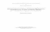 Development of Vortex Filament Method for Aerodynamic ...publications.lib.chalmers.se/records/fulltext/185505/185505.pdf · Development of Vortex Filament Method for Aerodynamic Loads