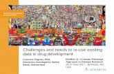 Challenges and needs to use existing data in drug development · PDF file01.03.2017 · BioMed 21 Challenges and needs to re-use existing data in drug development 3 Public Cost of
