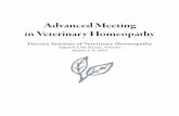 Advanced Meeting in Veterinary Homeopathy - PIVHpivh.org/wp-content/uploads/2015/12/AM16-Presenters.pdf · Pitcairn Institute of Veterinary Homeopathy Saguaro Lake Ranch, Arizona