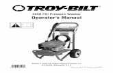 2550 PSI Pressure Washer Operator’s Manual … · Manual No. 203777GS Revision - (03/29/2007) BRIGGS & STRATTON POWER PRODUCTS GROUP, LLC JEFFERSON, WISCONSIN, U.S.A. …
