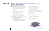 Intel E8870 Scalable Node Controller (SNC) Datasheet · PDF fileIntel® E8870 Scalable Node Controller (SNC) Datasheet Product Features Intel® Itanium® 2 Processor System Bus —
