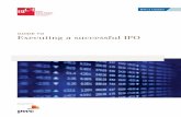 BVCA / PwC Guide to executing a successful IPO IPOs Guide/IPO... · 140610-151907-PS-OS Join at: ... 4 Executing a successful IPO ... in place against the applicable corporate governance