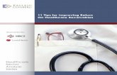 11 Tips for Improving Return on Healthcare Receivables Tips For Improving Return... · 11 Tips for Improving Return on Healthcare Receivables © Kaulkin Ginsberg Company, 2008 1 T