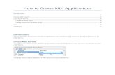 How to Create MDI Applications - · PDF fileHow to Create MDI Applications ... set its IsMDIContainer property to True. All other forms can be MDI ... Load Child Forms To load a form