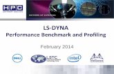 LS-DYNA - HPC Advisory Councilhpcadvisorycouncil.com/pdf/LS-DYNA_Analysis_and_Profiling_Intel_E5... · 3 LS-DYNA •LS-DYNA –A general purpose structural and fluid analysis simulation