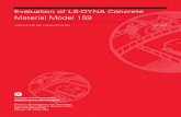 Evaluation of LS-DYNA Concrete Material Model 159 · PDF fileEvaluation of LS-DYNA Concrete Material Model 159 PubLiCAtioN No. FHWA-HRt-05-063 MAY 2007 Research, Development, and Technology