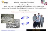 Warrior Transition Command - US - Time · PDF fileARMY STRONG1 “Never Leave a Fallen Comrade!” Warrior Transition Command Wakeman General Hospital, Camp Atterbury, IN Valley Forge