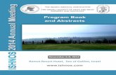 Program Book and Abstracts - ISHNOS book and program 2014.pdf · Program Book and Abstracts November 6-8, ... Notes ... Toronto, and is Professor of Otolaryngology-Head and Neck ...
