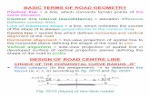 BASIC TERMS OF ROAD GEOMETRY - cvut.czk612.fd.cvut.cz/predmety/12PPOK/English/Exercises/.../12ppok-c-01_… · DETERMINATION AND CALCULATION OF SETTING OUT ELEMENTS OF CLOTHOID TRANSITION