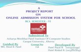 A PROJECT REPORT ON ONLINE ADMISSION SYSTEM FOR SCHOOLgnu.inflibnet.ac.in/bitstream/123456789/2616/19/ONLINE ADMISSION... · PROJECT REPORT ON ONLINE ADMISSION SYSTEM FOR ... Title