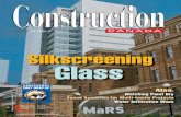 Silkscreening Glass - · PDF fileSilkscreen Glass Energy performance and esthetics pattern with glass. Designers seeking improved solar performance, energy savings, reduced glare,
