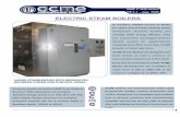 ELECTRIC STEAM BOILERS - acmeprod.comacmeprod.com/.../uploads/sites/4/2017/03/Electric-Steam-Boiler.pdf · Electric door Interlocks ... element does not dramatically affect the boiler