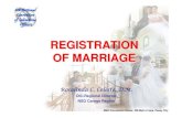 REGISTRATION OF MARRIAGE - About Philippines Rose_REGISTRATIO… · me this __ day of ___ at ____ Philippines ... Basic requirement for late or delayed registration of marriage ...