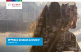 IP Video product overview - Bosch Securityresource.boschsecurity.com/documents/IP_product_overview... · IP Video product overview September 2017. 2 ... Intelligent Video Analysis