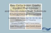 Bay-Delta Water Quality Control Plan Update and ... · PDF fileBay-Delta Water Quality Control Plan Update and Recirculated Draft Substitute Environmental Document November 29, December