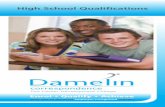 Damelin Correspondence College High School Qualifications 2014/DCC_High School... · 3 Damelin Correspondence College High School Qualifications Distance learning (studying at home)
