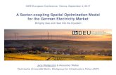 A Sector-coupling Spatial Optimization Model for the ... · PDF fileA Sector-coupling Spatial Optimization Model for ... Pressure constraint –Weymouth equation for ... A Sector-coupling