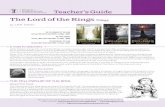 The Lord of the Rings - Penguin Random · PDF filea note to teachers J.R.R. Tolkien’s trilogy The Lord of the Rings complete manuscript, which is longer than War and Peace, was predicted