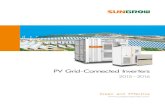 PV Grid-Connected Inverters - · PDF fileof PV inverter 510+ Patents 05 Since 2005, Sungrow’s PV inverters were delivered to Japan. ... (W*H*D) Weight Operating ... Circuit Diagram